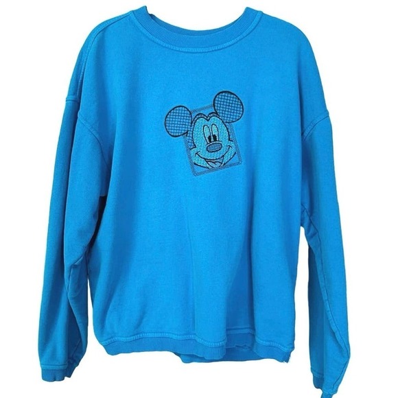 Disney Tops - Vintage Disney Catalog Reverse Weave Mickey Sweatshirt Oversized sz Med Y2K 90s